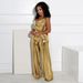K Women's Neck Hanging, Backless, Wide Leg Jumpsuit_ecoleips.com