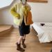 Aria Basics 2025 Cross-Border European And American New Women's Solid Color Zipper Pocket Cotton Vest Fashion Stand Collar Elegant_ecoleips.com