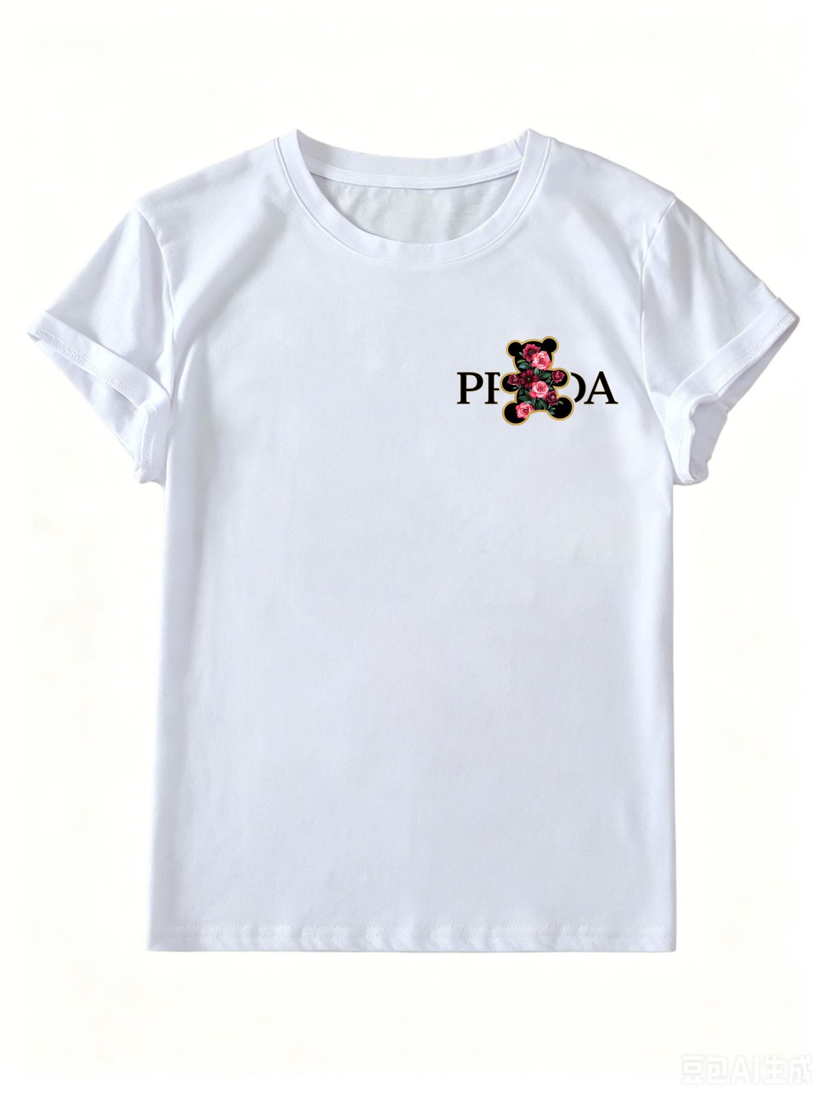 Ladies Classic Cotton T-Shirt, Fitted Silhouette Basic Tee, Sophisticated Casual Summer Top_ecoleips.com