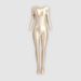 Women's Clothing Rhythmic Gymnastics Clothing Yoga Elastic Glossy Tights Body Shaping Bodybuilding Sports All Inclusive Jumpsuit Women's Long Sleeved_ecoleips.com
