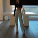 Voya Women's Semi High Neck Slim Fit T-shirt With Spring And Summer Backless Sexy Design Sense, Short Long Sleeved Top For Women_ecoleips.com