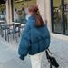 K New Fashion Cotton Coat For Women With Stand-up Collar And Loose Style;_ecoleips.com