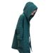 girl 25 Winter New Heavy Geometry Quilted Plaid Padded Thickened Improved Zen Style Women's Cotton Jacket Coat_ecoleips.com