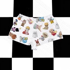 Spring 2025 European Export Slim Fit Casual Shorts for Hot Girls Skull Gothic Fashion Women's Bottoms_ecoleips.com