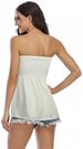 Aria Basics Aria Basics 2021 Cross-Border Women's Fashion Sexy Off-Shoulder Short Tube Vest Top For Women European And American Style_ecoleips.com