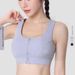 Women's Clothing Front Zipper Shockproof High Strength One-piece Quick-drying Shock Absorbing Fitness Yoga Bra Top Sports Underwear_ecoleips.com