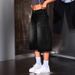 Retro High-Waisted Wide-Leg Denim Capri Pants – Vintage Washed Stretch-Free Jeans For Women (Black & Blue, Sizes 26-31)_ecoleips.com