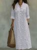 Plus-size Simple Elegant Versatile Dress_ecoleips.com
