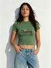 Women Y2K Cherry Fruit Letter Print Crop Top Slim Crew Neck Short Sleeve Vintage Cute Casual Summer Streetwear T-Shirt_ecoleips.com