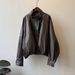 Yanshuang American Style PU Leather Jacket For Women, Autumn High-End Casual Versatile Cool Coat 79786_ecoleips.com