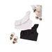 Girls' New Cross-Border European American Summer Baby Ruffle One-Shoulder Thin One-Piece Children's Cotton Vest For_ecoleips.com