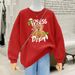 Women's European Style Fleece Lined Thickened Sweatshirt Top Niche Design High-End Autumn Outerwear Dopamine Inducing_ecoleips.com