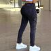 European And American Foreign Trade New Belt Women's Classic Sexy Tight Skinny Pants High Elastic Black Washed Workwear_ecoleips.com