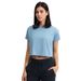 New European And American Style Sexy Crop Top Yoga T-Shirt For Women, Quick-Dry Loose Breathable Outdoor Sports Fitness_ecoleips.com