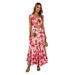 2025 New Foreig Trade Wome's Fashio Retro Sleeveless Short Tube Top Prited High-Waisted Skirt Two-Piece Set For_ecoleips.com