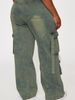 Y2K Cargo Jeans – Baggy Streetwear Denim Pants With Utility Pockets (Navy Blue, S-XL)_ecoleips.com