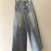 Distressed Embellished Jeans - Vintage-Inspired Wide-Leg Denim With Rhinestone Details, Low-Rise Fit For Women_ecoleips.com