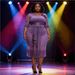 Women's Clothing Plus Size Clothes Elegant Lace Collar Lantern Sleeve Dress – High-Waist Mesh Faux Two-Piece_ecoleips.com