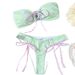 2026 Women's Cute Printed Bikini Swimsuit Regular Size Polyester Nylon Spring/Summer Vacation Sexy Style Huludao_ecoleips.com