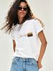 Women’s Graphic Printed T-Shirt, Casual Crew Neck Short Sleeve Top, Soft Everyday Tee For Spring & Summer Streetwear Style_ecoleips.com