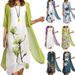 2024 European And American Summer New Wom's Casual Two-Piece Set Printed Round Neck Slim Fit Long Dress For_ecoleips.com