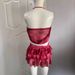 Summer Women's French Street Vacation Outfit Sexy Mini Skirt Ruffled Strap Set_ecoleips.com