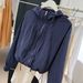 DiYun European And American Simple Vacation Solid Color Zipper Long Sleeve Top Jacket Women's Clothing 2025_ecoleips.com
