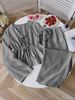 Women's Casual Two-Piece Set - Striped Long Sleeve Tie-Front Top & Wide Leg Pants, Comfortable & Stylish Outfit For Spring_ecoleips.com