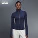 Women's Windproof Stand Up Collar Yoga Jacket Slimming Cardigan Top Tight Fitting Sports Fitness Coat For Running_ecoleips.com