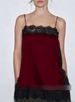 Women's Sexy Camisole Lace Patchwork Tank Top Solid Color American Style Thin Summer Fashion For Girls_ecoleips.com