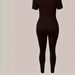 Women's Clothing Fashion T-Shirt And Pants Set Short Sleeved Tight Fit Casual Clothing American Style_ecoleips.com