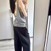 Grey Sleeveless Camisole Top for Women Backless Design Stylish Layering Inner Wear New 2026 Style_ecoleips.com