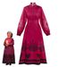Mirabey's Grandma Full House Of Magic Cosplay Costume Set Red Dress Women's Anime Fashion Muslim Clothing In Stock_ecoleips.com