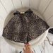 Women's Clothing Spring And Summer New High Waist Leopard Print Camouflage Loose Design Niche Casual Wide Leg Shorts_ecoleips.com