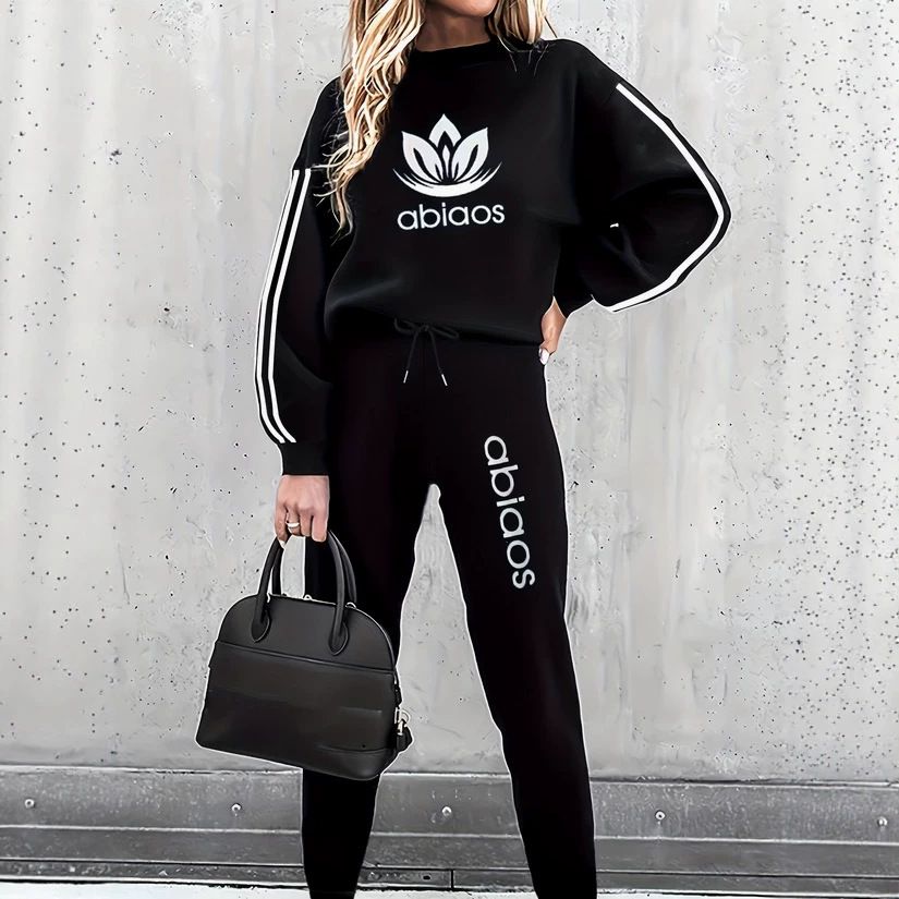 Men's Winter Fleece Tracksuit Set Casual Hoodie with Pocket And Jogger Pants Print 9019 Functional Side Pocket_ecoleips.com