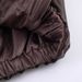 Fashionable Faux Leather Jacket For Women - Stand Collar With Zipper Detail, Streetwear Style, Casual Outerwear (XS/S/M/L, Chestnut)_ecoleips.com
