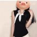 Black Miu Sleeveless Vest Top For Women's Summer Slim-fitting, Meat-covering And Thin T-shirt 2025 Summer Looks Great To Wear_ecoleips.com