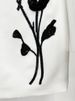 K New Fashion Heavy Industry 3D Flower Nail Bead Long Sleeve Dress Small Dress_ecoleips.com