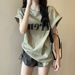 Loose Short-sleeved T-shirt Women's 2025 New Summer New Design Niche Top_ecoleips.com