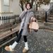 girl Ultra-Light For Women 2025 Winter New Cloud Puff Cotton Padded Jacket Super Cute Hooded Petite Coat_ecoleips.com