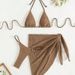 Women's Clothing New Swimsuit Sexy Bikini With Chest Pads For Women Split Sleeveless Swimsuit_ecoleips.com