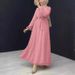 Women's Clothing Muslim Women's Clothing New Solid Color Jacquard Robe With Belt Fashionable And Elegant Dress_ecoleips.com