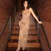European And American Cross-Border Hot-Selling Sexy Leopard Print V-Neck Backless Street Style Long Versatile Camisole_ecoleips.com