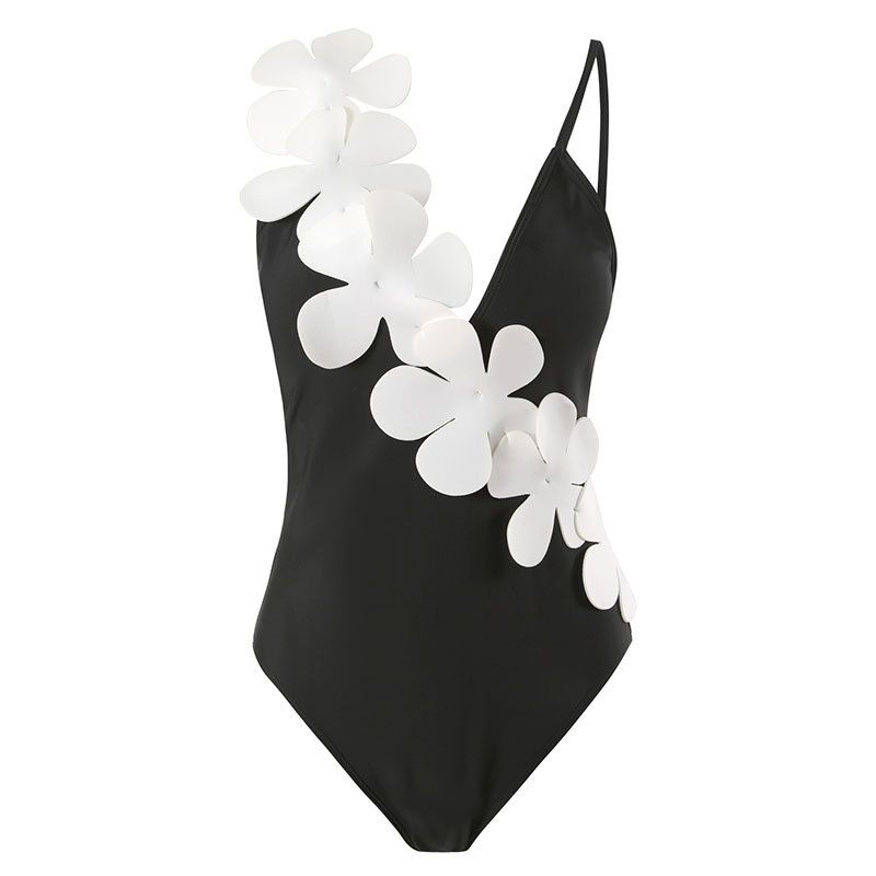 One Piece Conservative Covering Belly Show Thin Open Back Sexy Dress New Swimwear Women's Chiffon Beach Skirt_ecoleips.com
