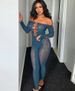 Erotic Underwear European And American Leopard Print Jumpsuit Sexy Jacquard Pearl Seduction Mesh Suit YDT023-1_ecoleips.com