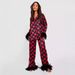 2025 European and American ice silk pajamas fashionable ostrich feather shirt trousers loose two piece feather home clothes for women_ecoleips.com