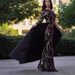 Women Red Sequin Solid Color Mid Waist Spaghetti Strap Long Evening Dress Formal Host Party Prom Dinner Gown For Commuting_ecoleips.com