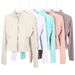 LU Gold Women's Short Stand Collar Jacket Breathable Slim Fit Yoga Fitness Wear_ecoleips.com