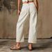 Women's High-Waisted Slimming Wide Leg Jeans Retro Straight Leg Pants Spring New_ecoleips.com