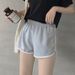 2026 New Sports Solid Color Shorts Women's Three-point Running Pants Casual Yoga Pants Outer Wear 2 Pairs Of Beach Pajama Pants_ecoleips.com